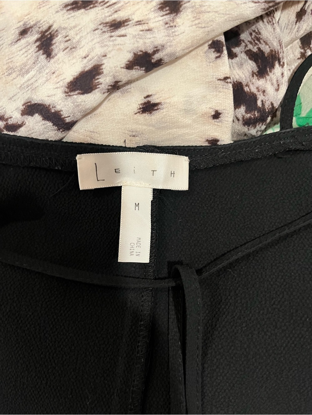 Leith Black Women's blouse